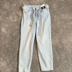 Paperbag waist jeans